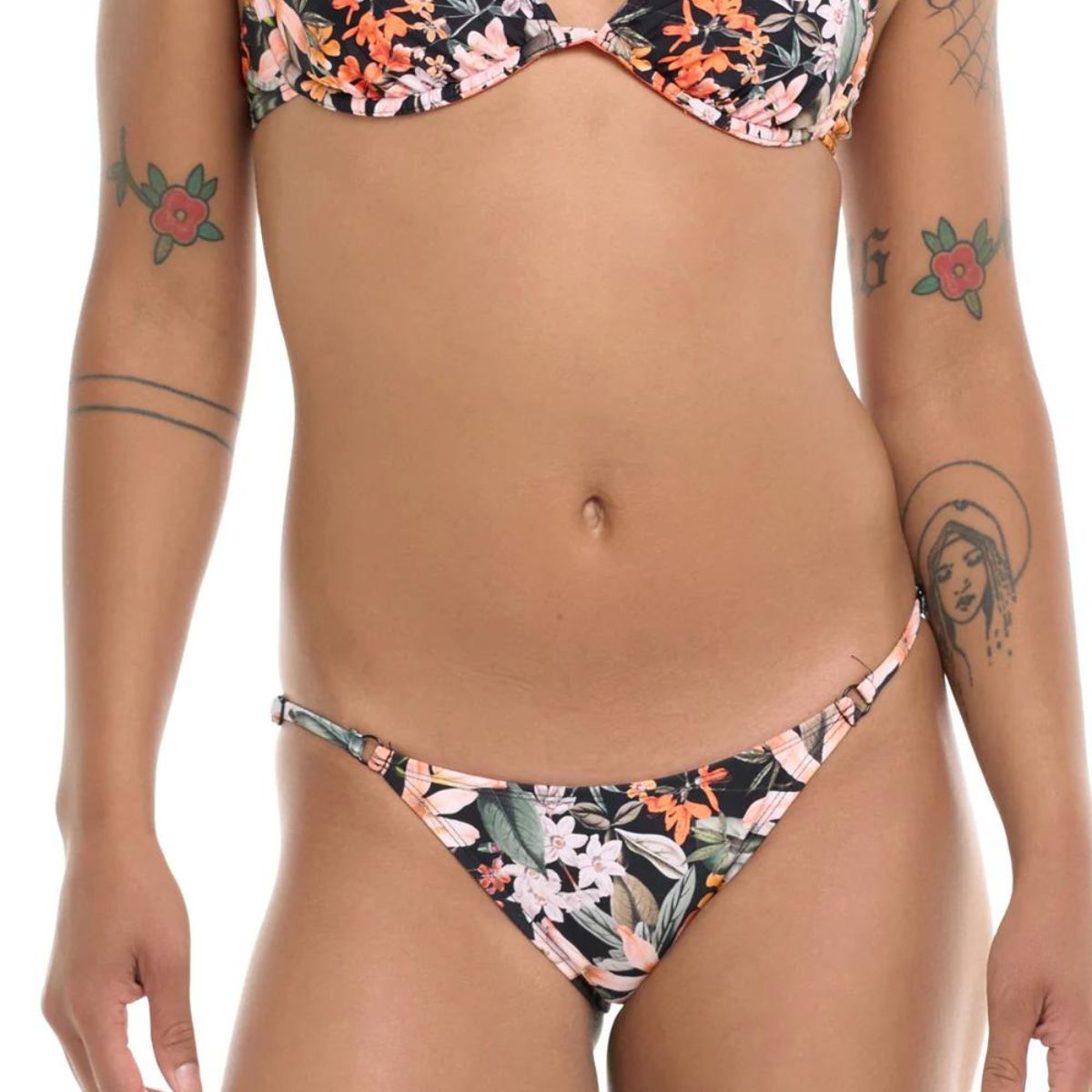 Body Glove Matira Adjustable Brasilia Bikini Bottom in Black - BoardCo