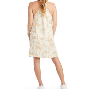 Body Glove Sportswear Racer Back Tank Dress in Cream - BoardCo
