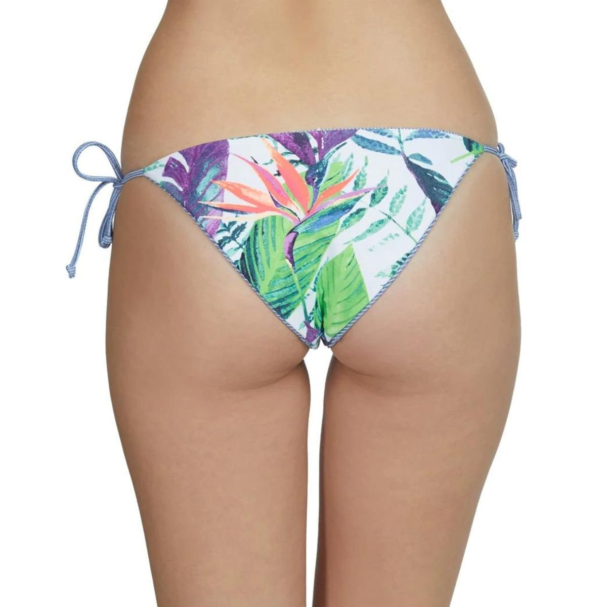 Body Glove Wild Tie Side Iris Bikini Bottom in Denim - BoardCo