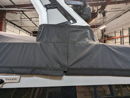 Centruion Ri230 with DropZone Tower and Vented Windshield Cinch Cover - BoardCo
