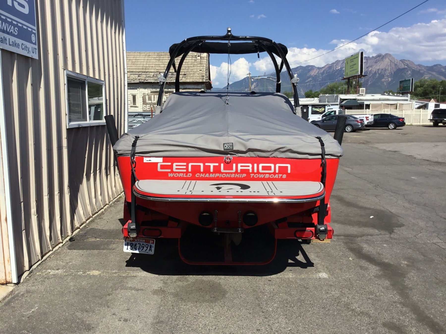 Centurion Avalanche with Evolution Tower Cinch Cover - BoardCo