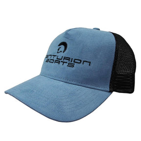 Centurion Boats Corduroy Cap in Light Blue/Black - BoardCo