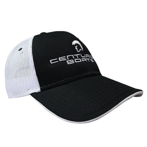 Centurion Boats Low Pro Trucker Cap in Black/White - BoardCo