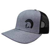 Centurion Boats Melange Trucker Cap in Grey/Black - BoardCo