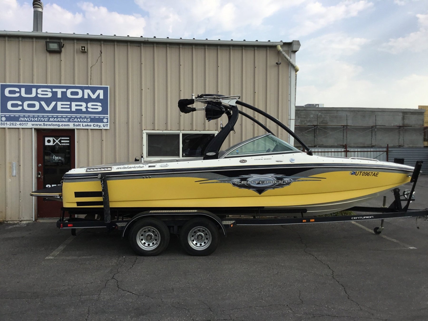 Centurion Evolution (1st generation) Folding Canopy Top - BoardCo