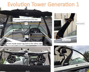Centurion Evolution (1st generation) Folding Canopy Top - BoardCo