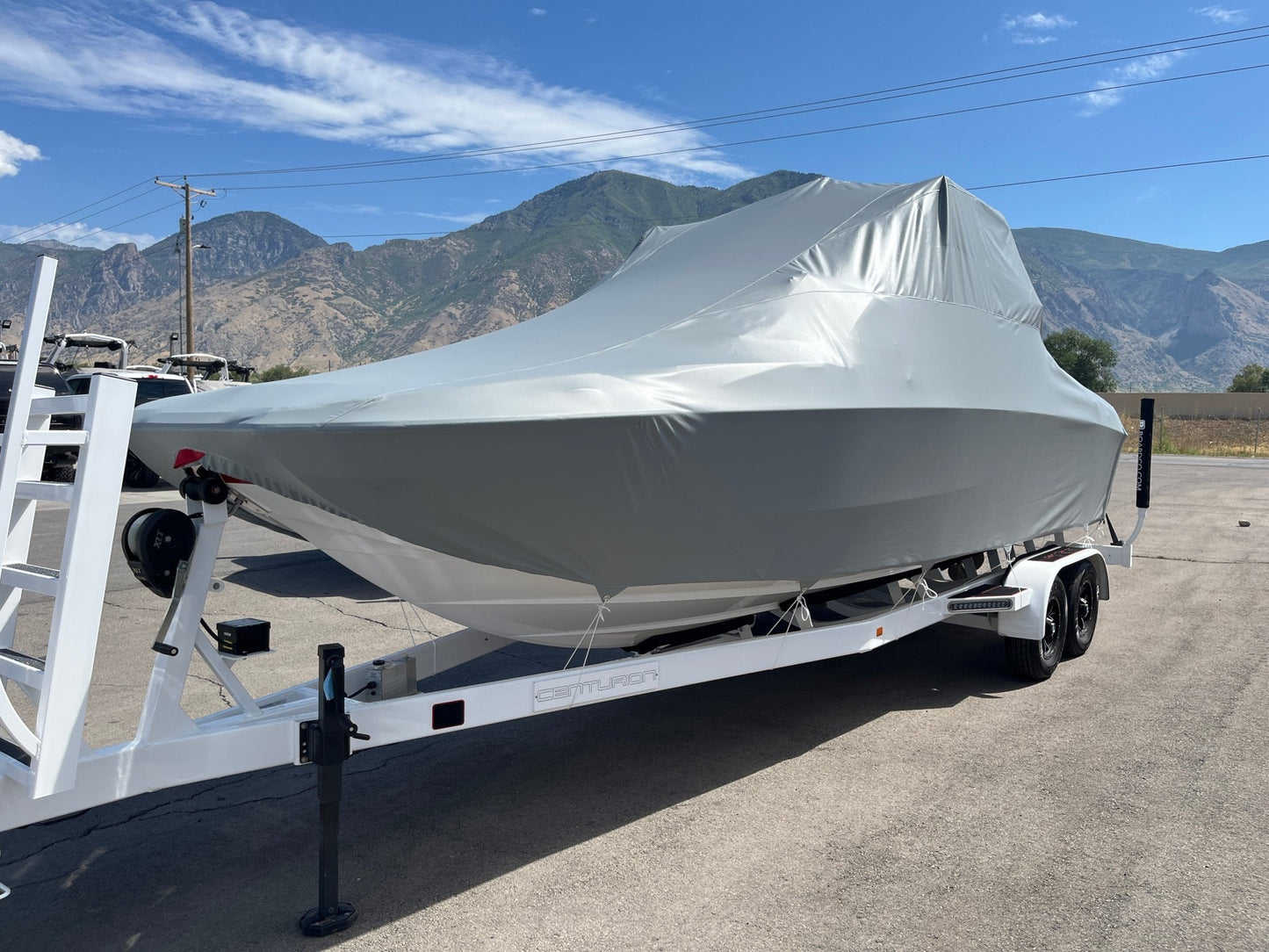 Centurion Fi25 battle tower Folding Canopy bimini Double Up Storage Cover - BoardCo