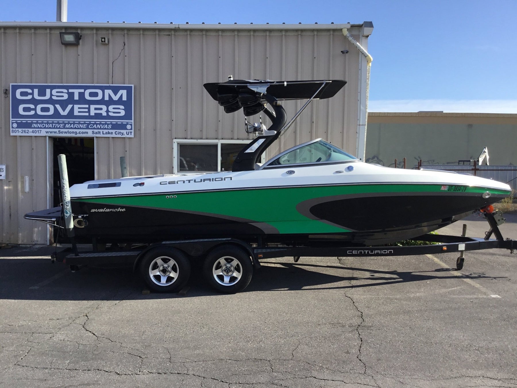 Centurion Gladiator Folding Canopy Top - BoardCo