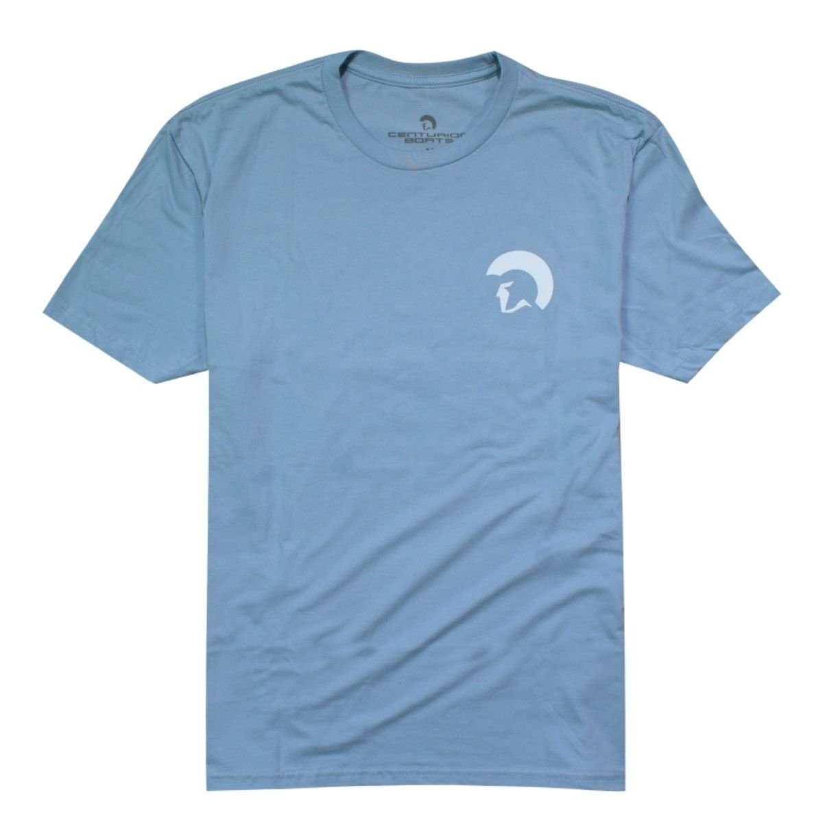 Centurion Men's Spiral Tee in Stonewash Denim - BoardCo