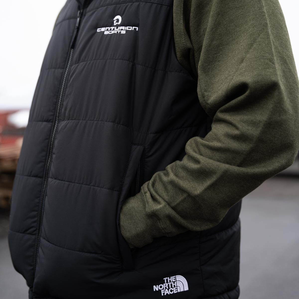 Centurion North Face Everyday Insulated Vest in Black - BoardCo