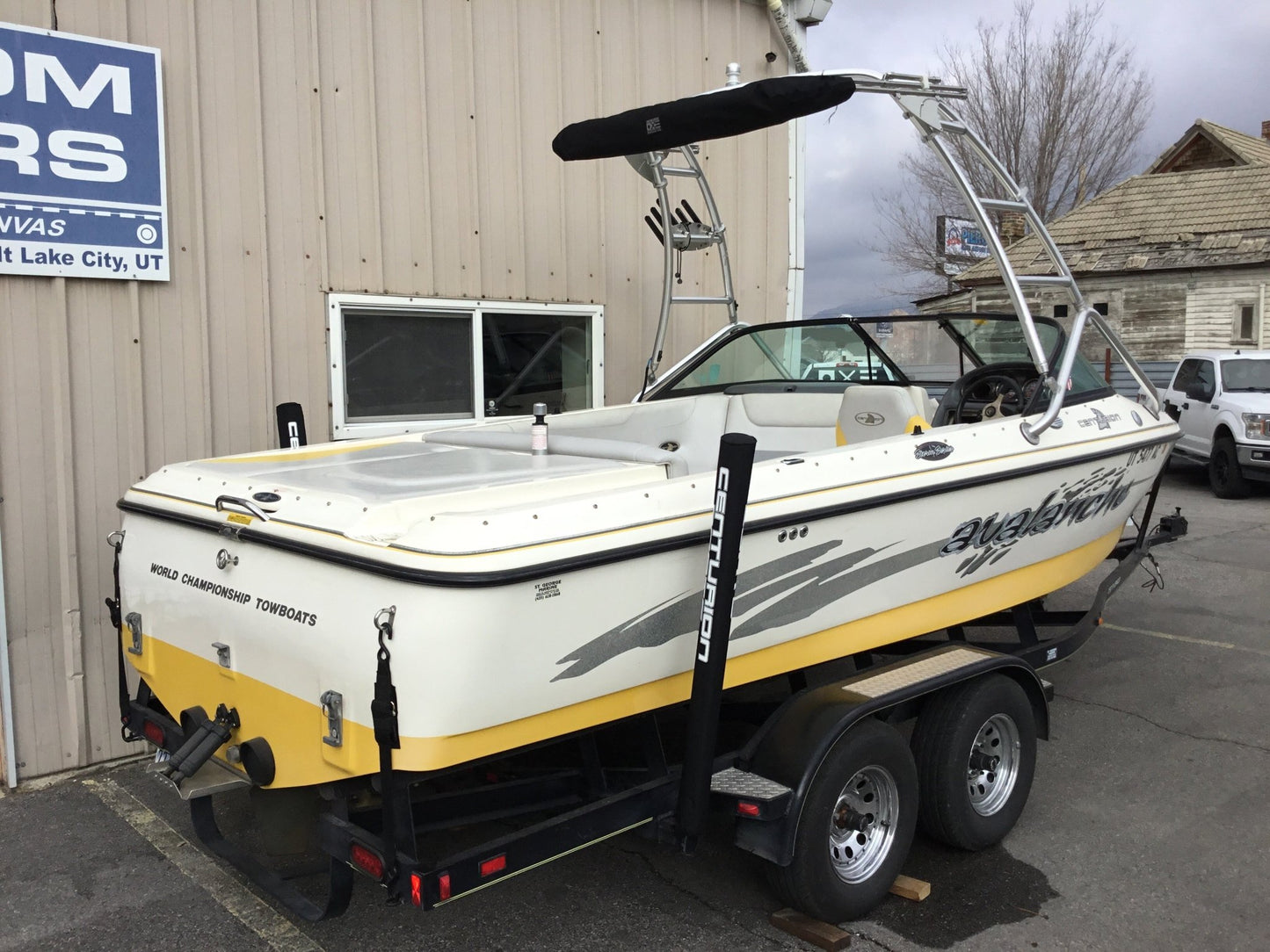 Centurion Pro Flight Swoop Folding Canopy Top - BoardCo