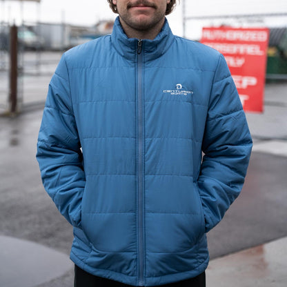 Centurion Puffer Jacket in Dusk Blue - BoardCo