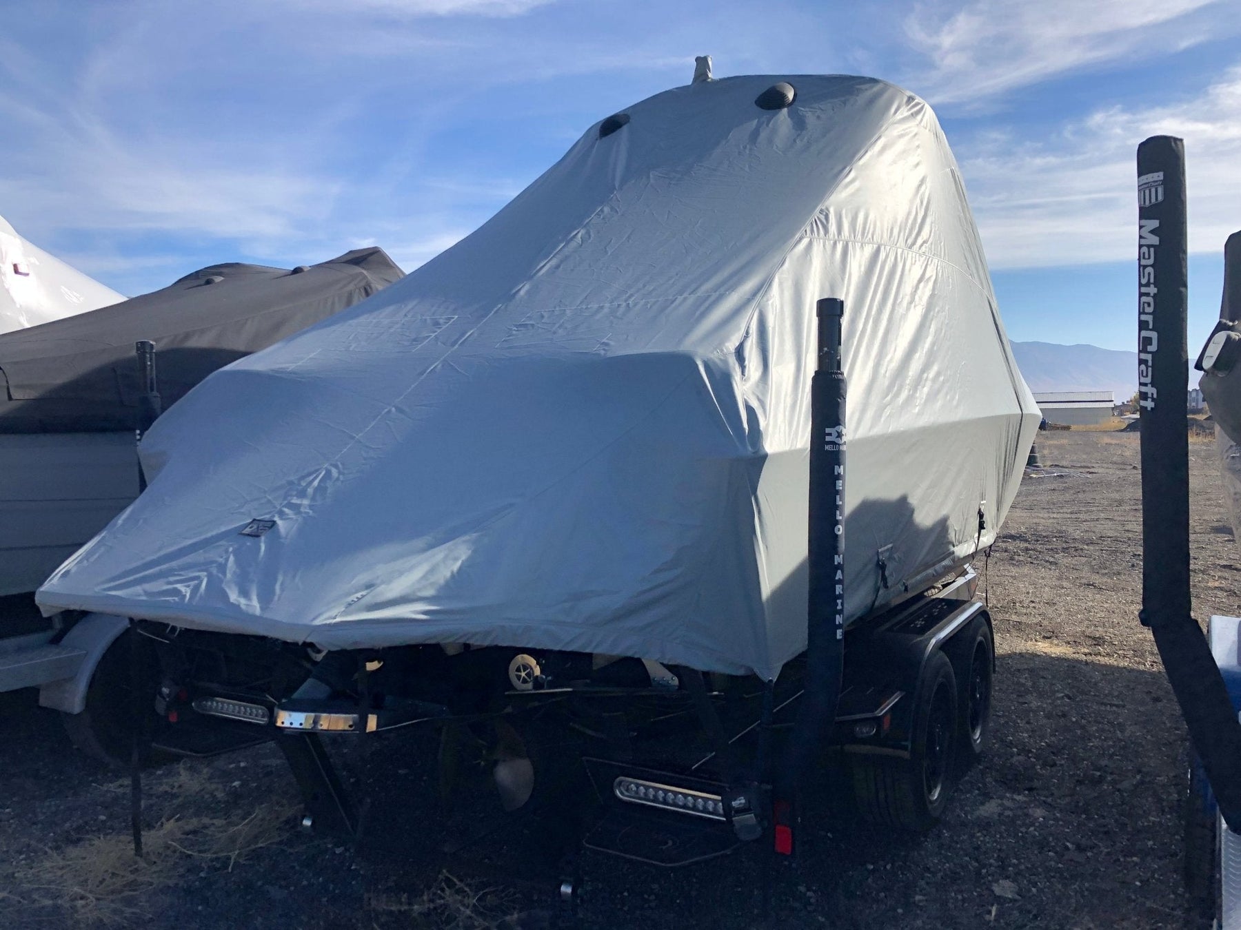 Centurion Ri237 Maximus with Roswell Bimini Double Up Storage Cover - BoardCo