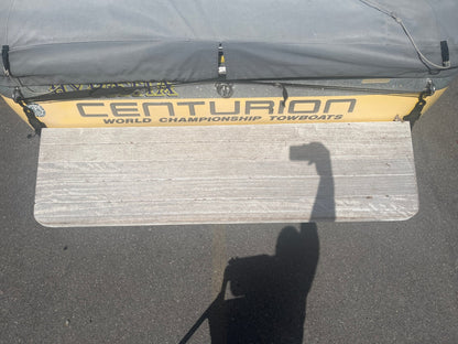 Centurion Teak Swim Platform Cover - BoardCo