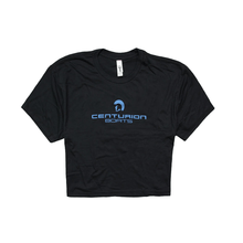 Centurion Women's Evolution Crop Tee in Black - BoardCo