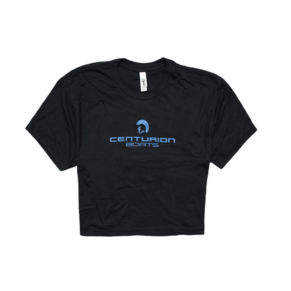 Centurion Women's Evolution Crop Tee in Black - BoardCo