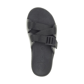 Chaco Chillos Sport Kids Slide in Black - BoardCo