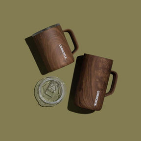 Corkcicle 16oz Mug Walnut Wood - BoardCo