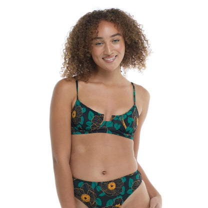 Eidon Thrive Erika Bikini Top in Dark Navy - BoardCo