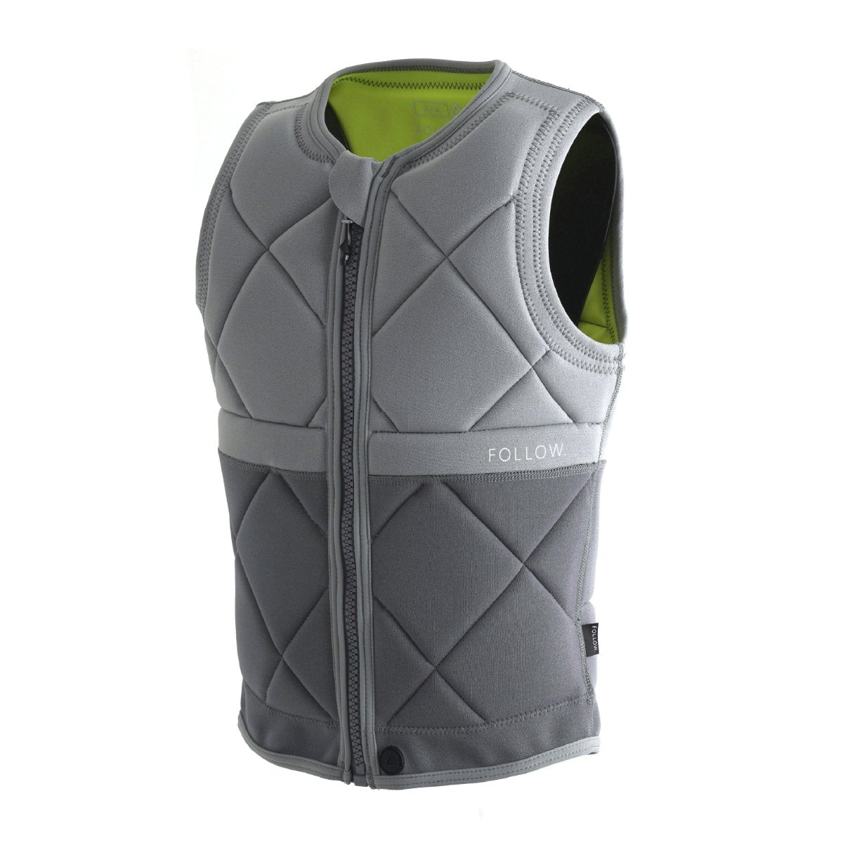 Follow Athena Ladies Comp Wake Vest in Grey - BoardCo