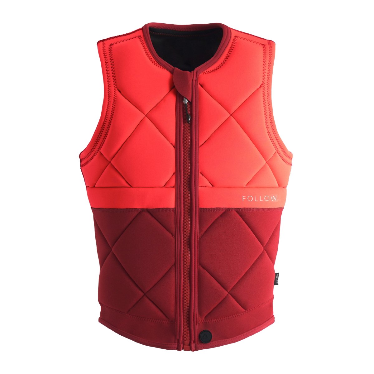 Follow Athena Ladies Comp Wake Vest in Red - BoardCo