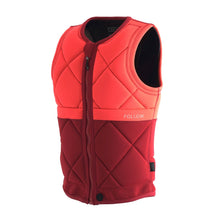 Follow Athena Ladies Comp Wake Vest in Red - BoardCo