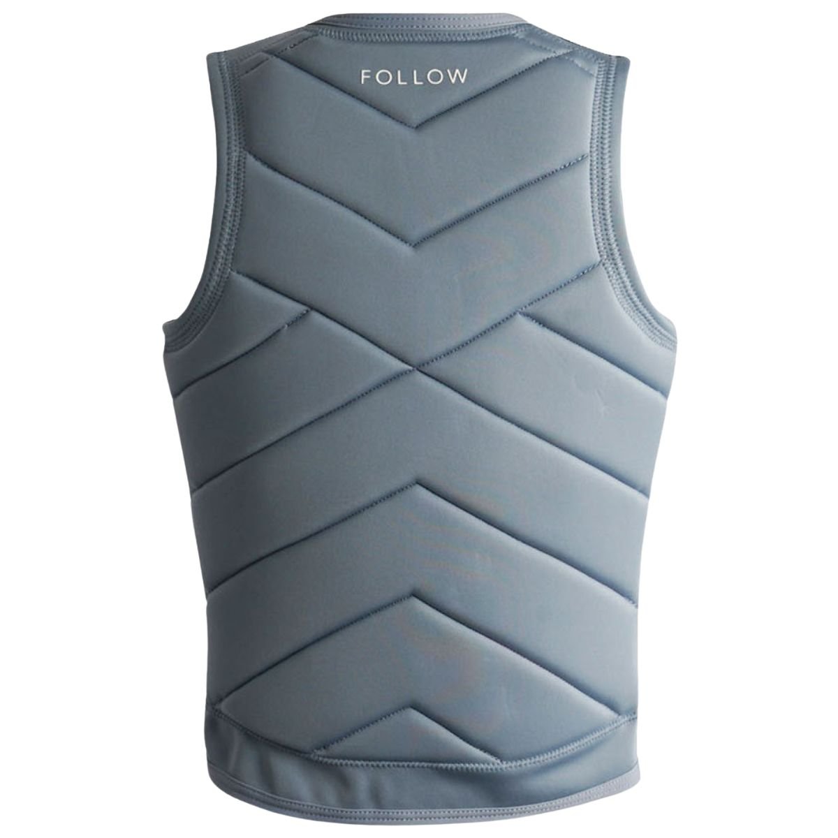 Follow Atlantis Ladies Comp Wake Vest in Ash/Blue - BoardCo