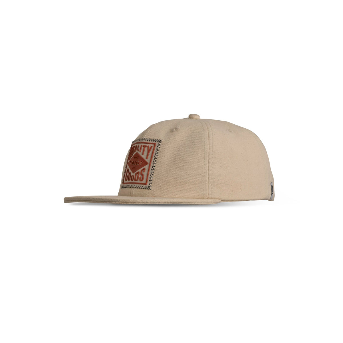 Follow Badge Formless Men's Cap in Natural - BoardCo