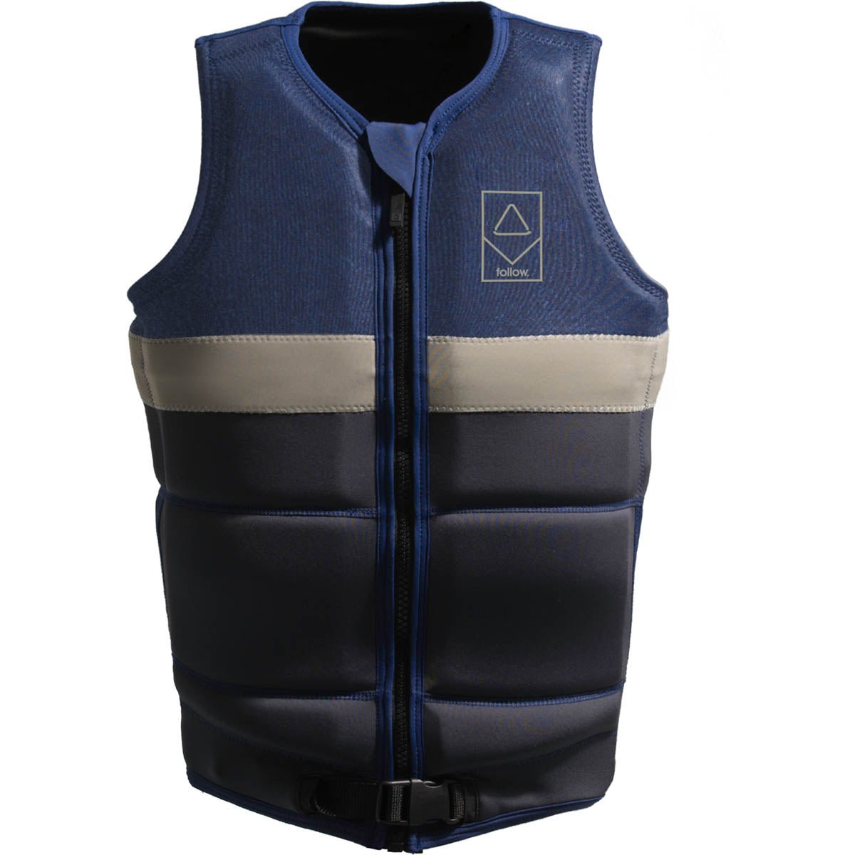 Follow Beacon Comp Wake Vest in Denim - BoardCo