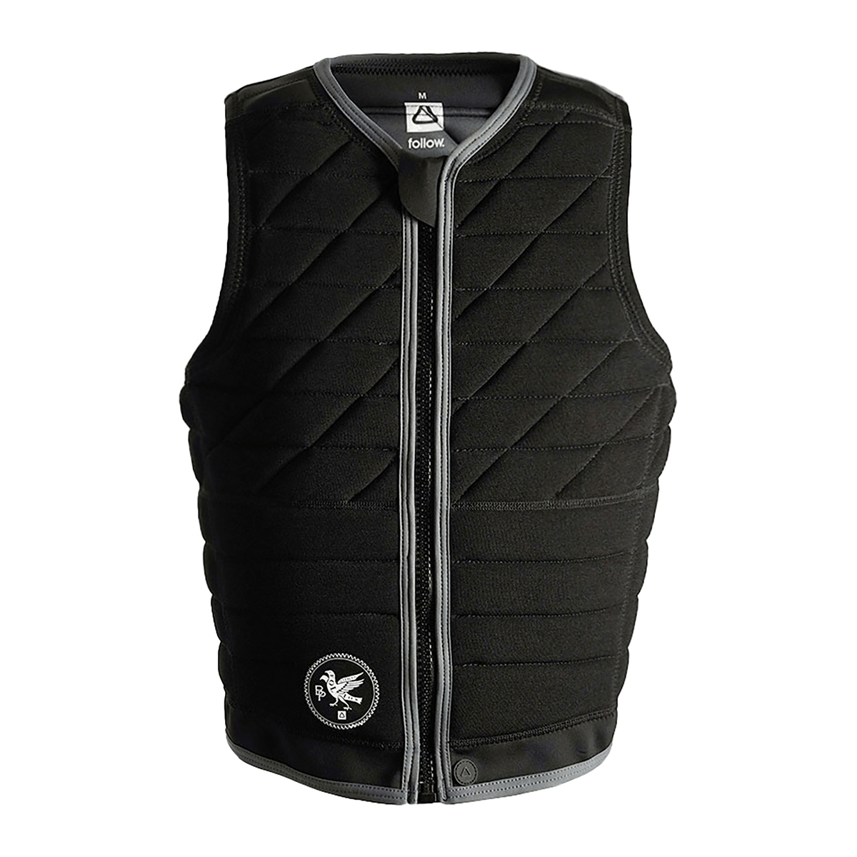 Follow BP Pro Plus Comp Wake Vest in Charcoal - BoardCo