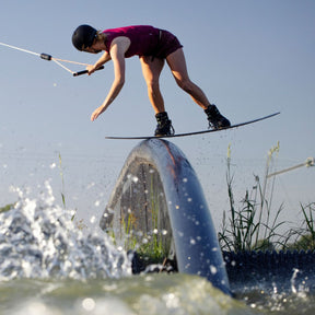 Follow Cord Ladies Comp Wake Vest in Maroon - BoardCo