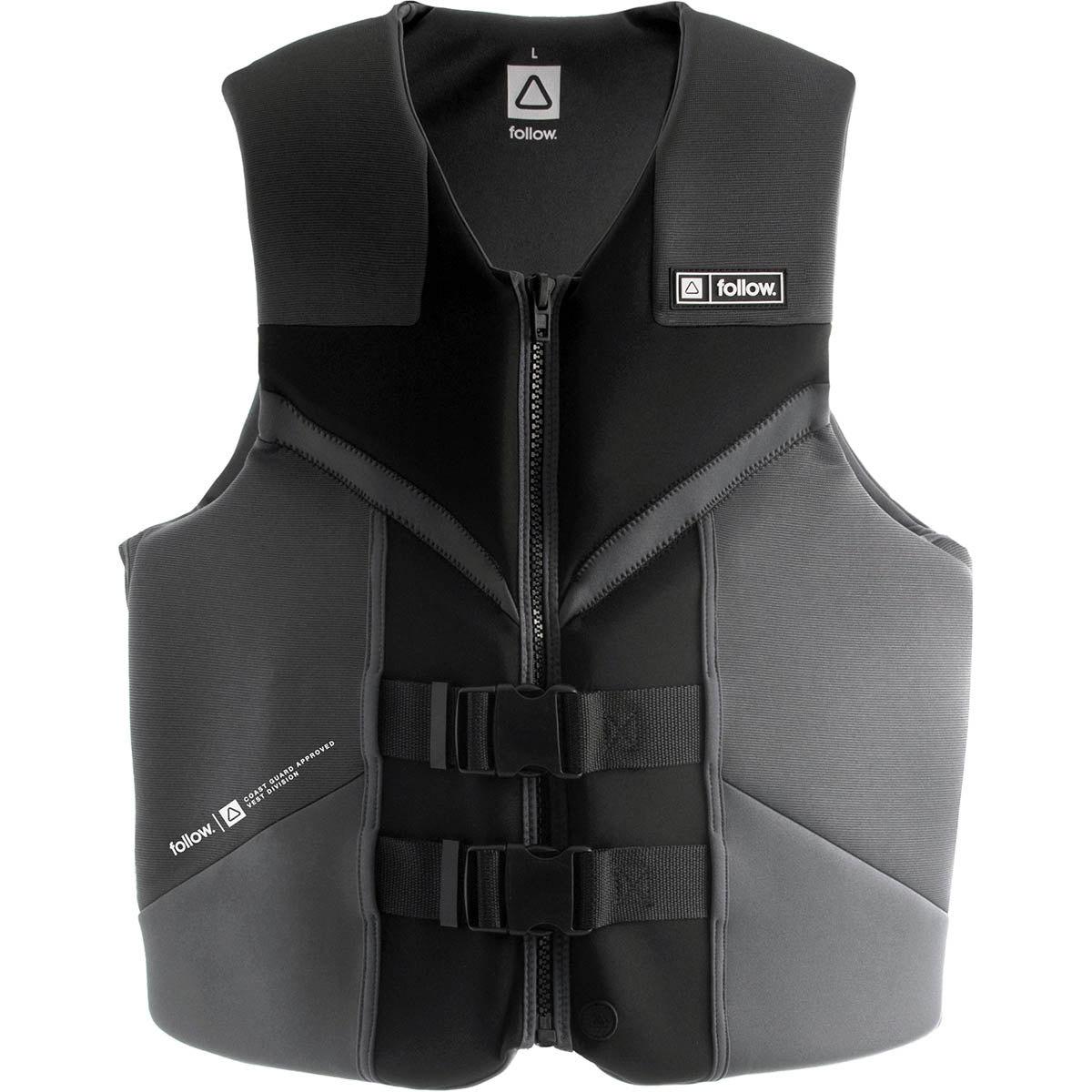 Follow Cure CGA Life Jacket in Black - BoardCo