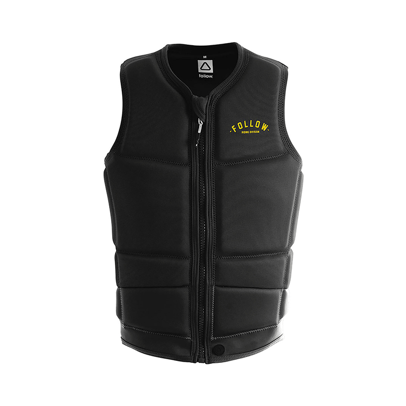 Follow Division Comp Wake Vest in Black