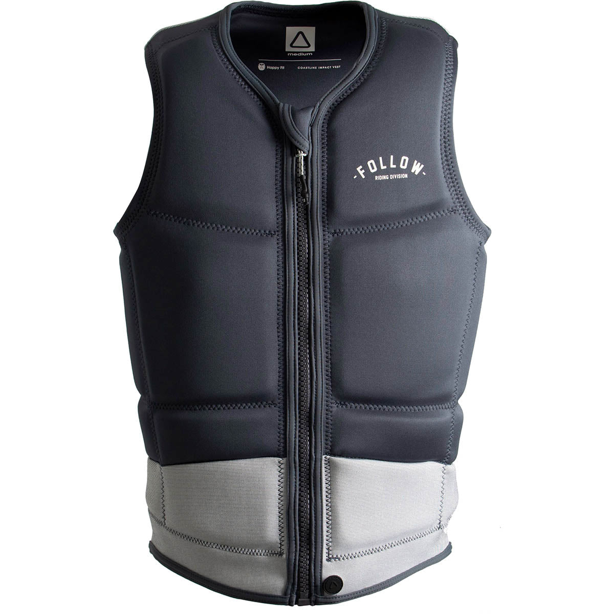 Follow Division Comp Wake Vest in Stone - BoardCo