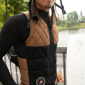 Follow Doca Comp Wake Vest in Mustard - BoardCo