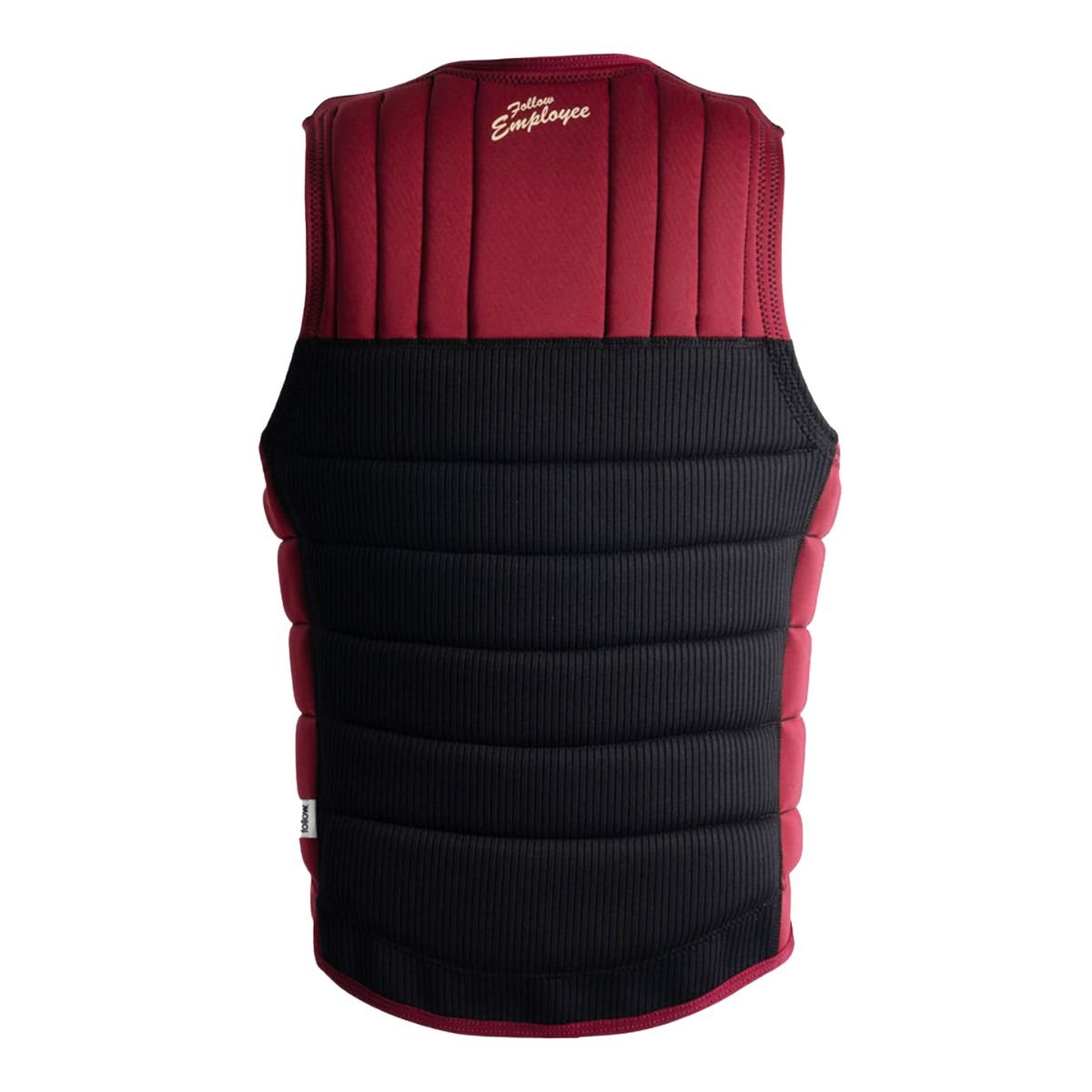 Follow Employee of the Month Comp Wake Vest in Black/Maroon - BoardCo