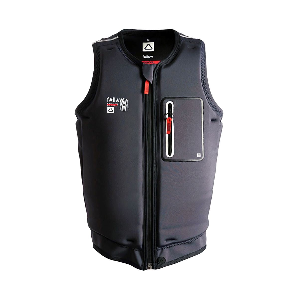 Follow F#*fed Comp Wake Vest 2022 in Black - BoardCo