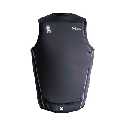 Follow F#*fed Comp Wake Vest 2022 in Black - BoardCo