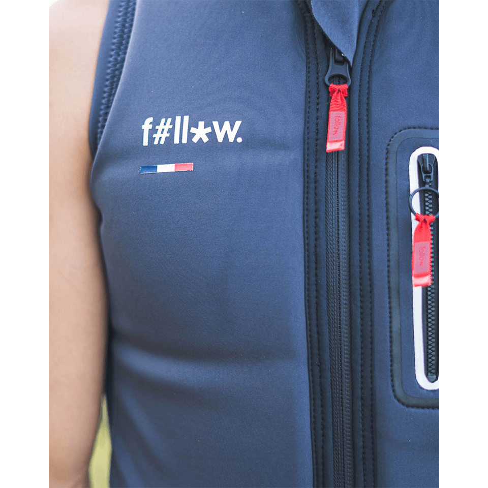Follow F#*fed Comp Wake Vest 2022 in Black - BoardCo
