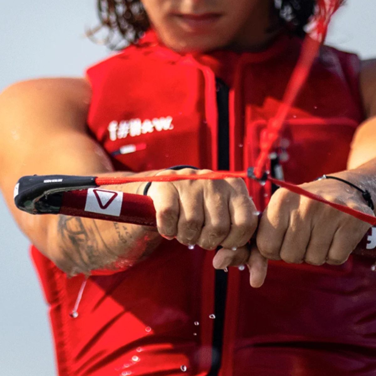 Follow F#*fed Comp Wake Vest in Red - BoardCo