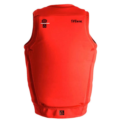 Follow F#*fed Comp Wake Vest in Red - BoardCo
