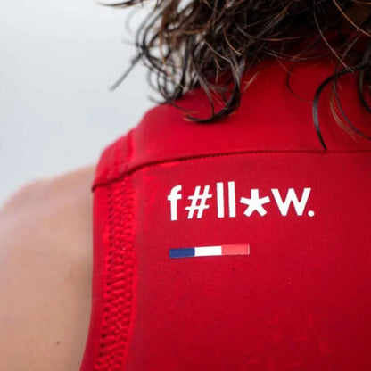 Follow F#*fed Comp Wake Vest in Red - BoardCo