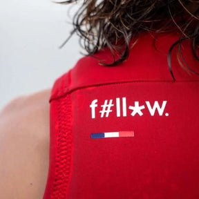 Follow F#*fed Comp Wake Vest in Red