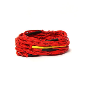 Follow F#*fed Package in Black/Red Wakeboard Rope