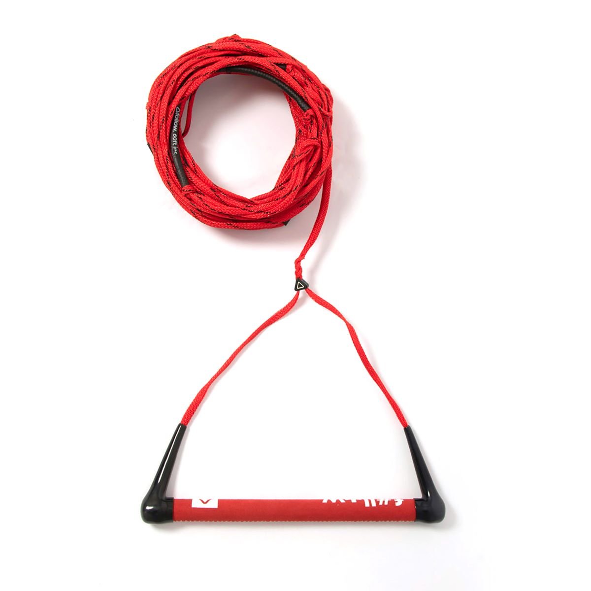 Follow F#*fed Package in Black/Red Wakeboard Rope - BoardCo