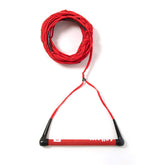 Follow F#*fed Package in Black/Red Wakeboard Rope - BoardCo