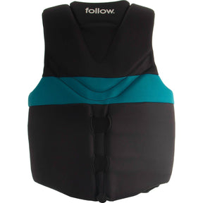 Follow Kick CGA Life Jacket in Charcoal - BoardCo