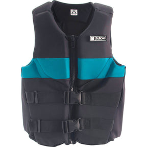 Follow Kick CGA Life Jacket in Charcoal - BoardCo