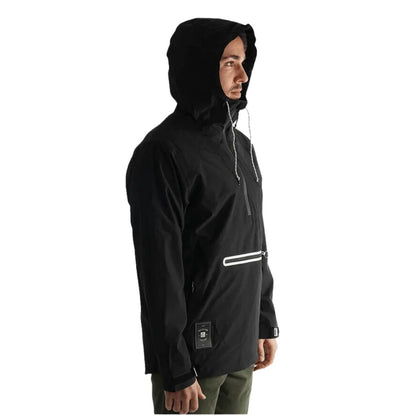Follow Layer 3.11 Outer Spray Anorak in Black - BoardCo