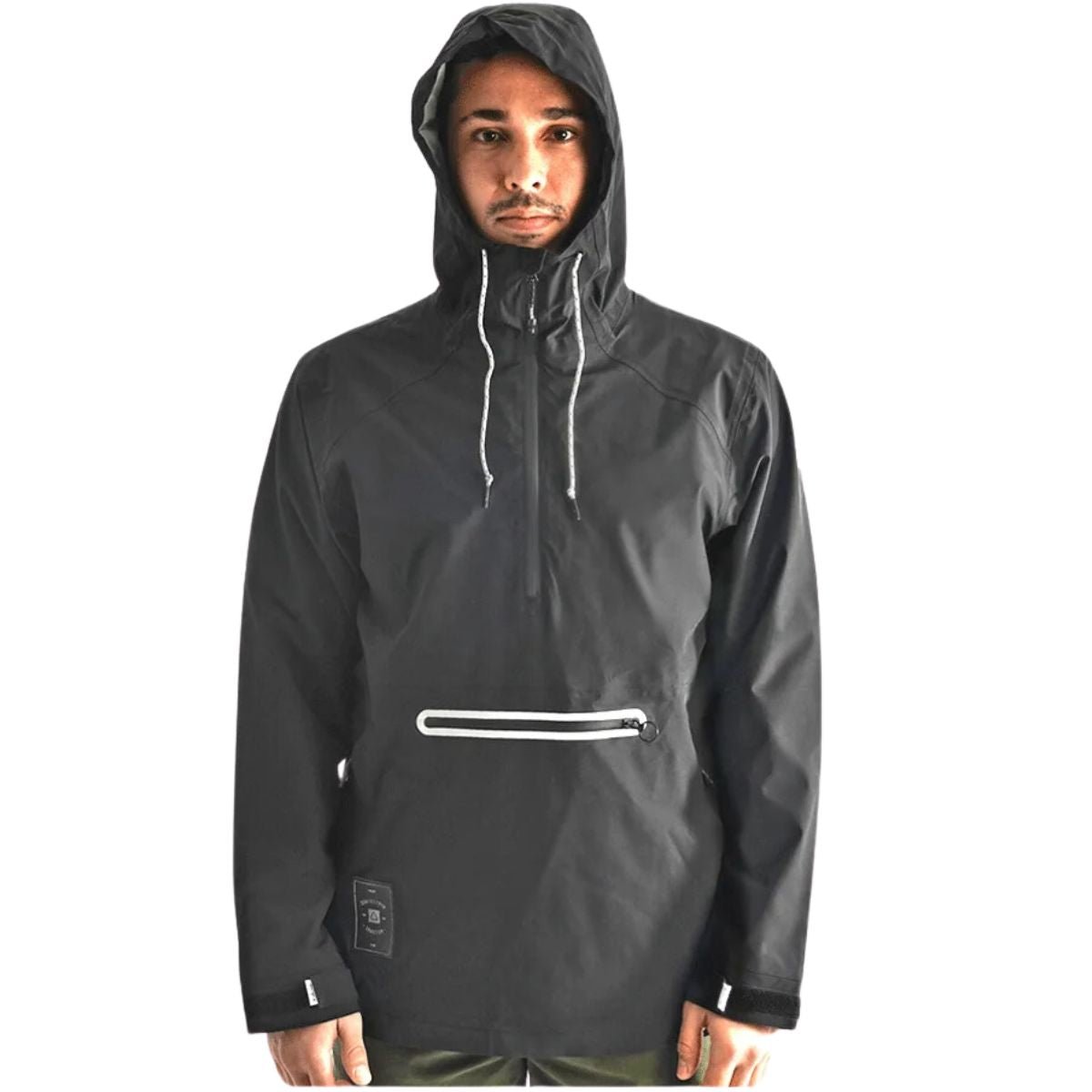 Follow Layer 3.11 Outer Spray Anorak in Black - BoardCo